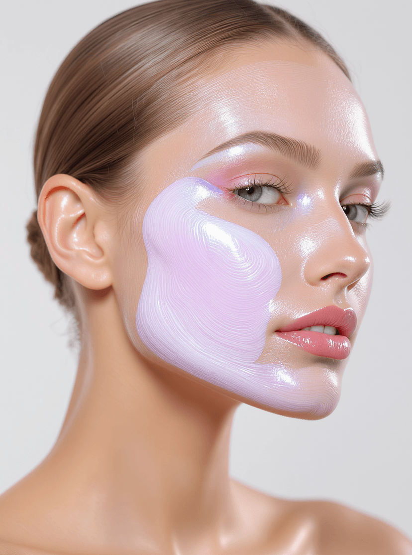 Beauty product showcase